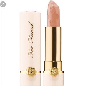 NEW IN BOX TOO FACED PEACH KISS DOLL-FACE LIPSTICK